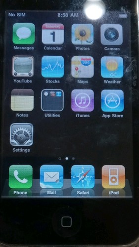 Vintage iphone 2nd - 3g,