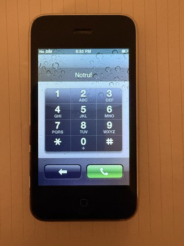 Apple iphone 8gb unlocked - 3g,